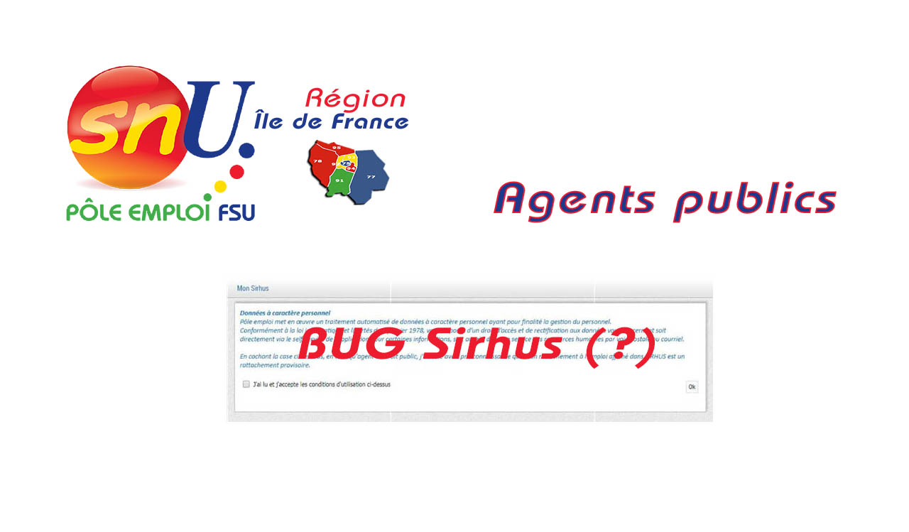 Rattachement des agents publics : Bug (?)